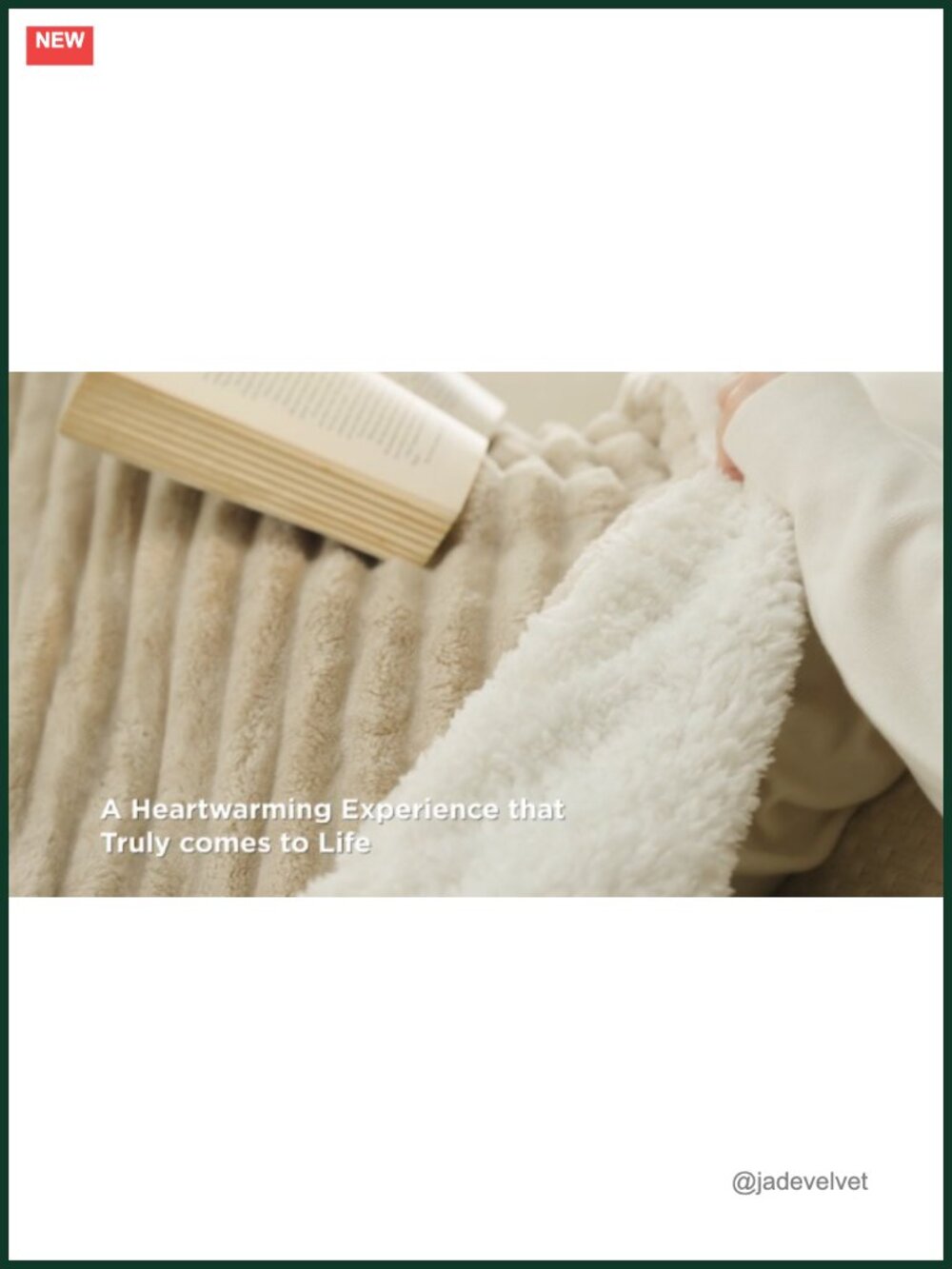 Cozy Sherpa Throw Blanket, Soft Fluffy Faux Fur Warm Fleece, Bedroom Couch Decor - Picture 6 of 6